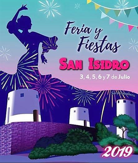 Mujer hermosa Hierbas apelación Feria de San Isidro 2019 Níjar - WEEKY