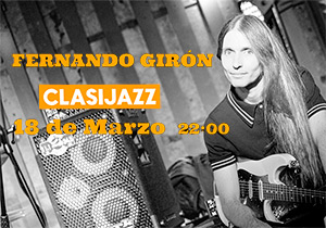 Fernando Girón en concierto en Clasijazz